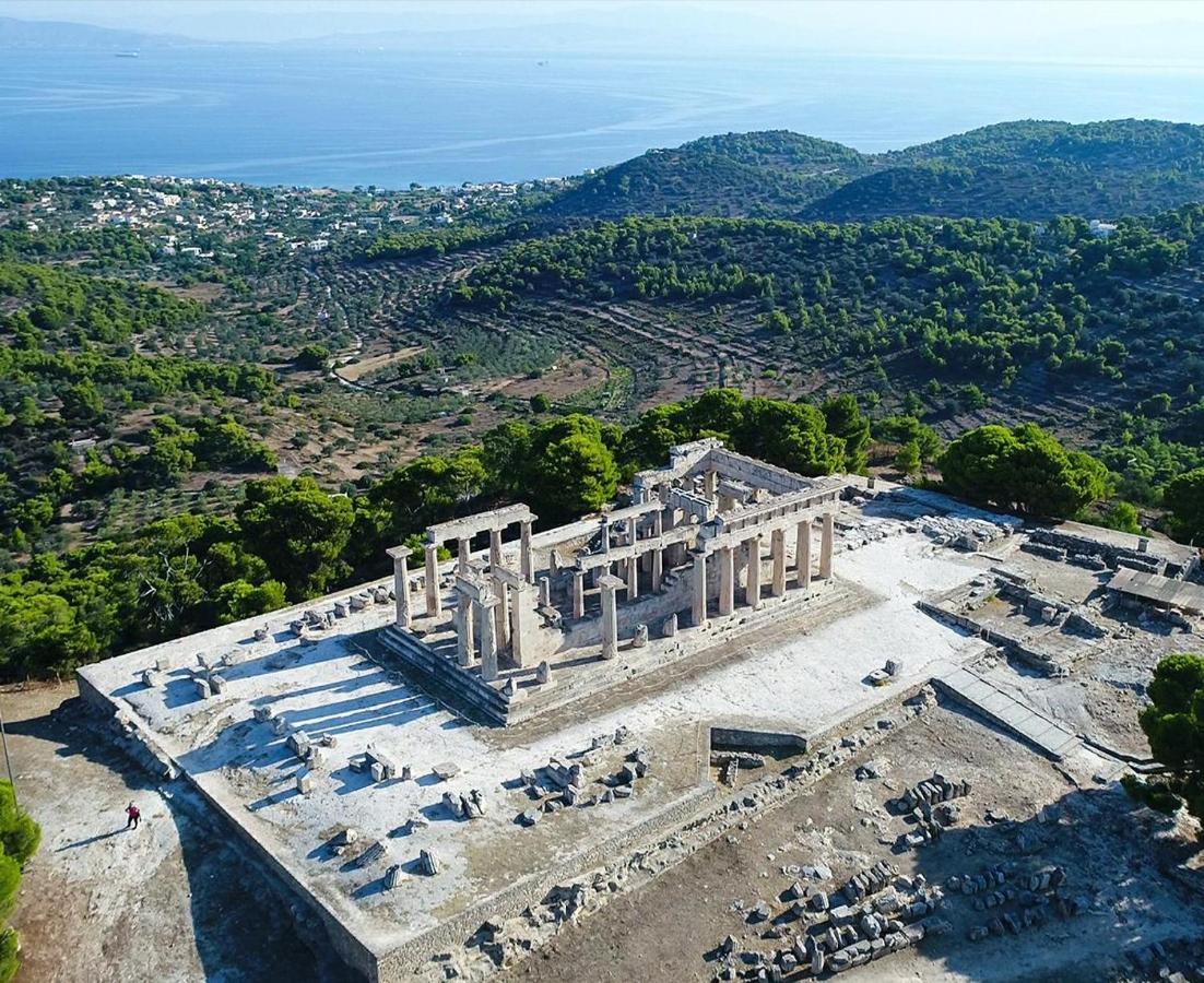 Παραθαλασσιο Στουντιο Μιχαλιας Sea View Studio Michalias Νουμερο 8 Agia Marina  Bagian luar foto